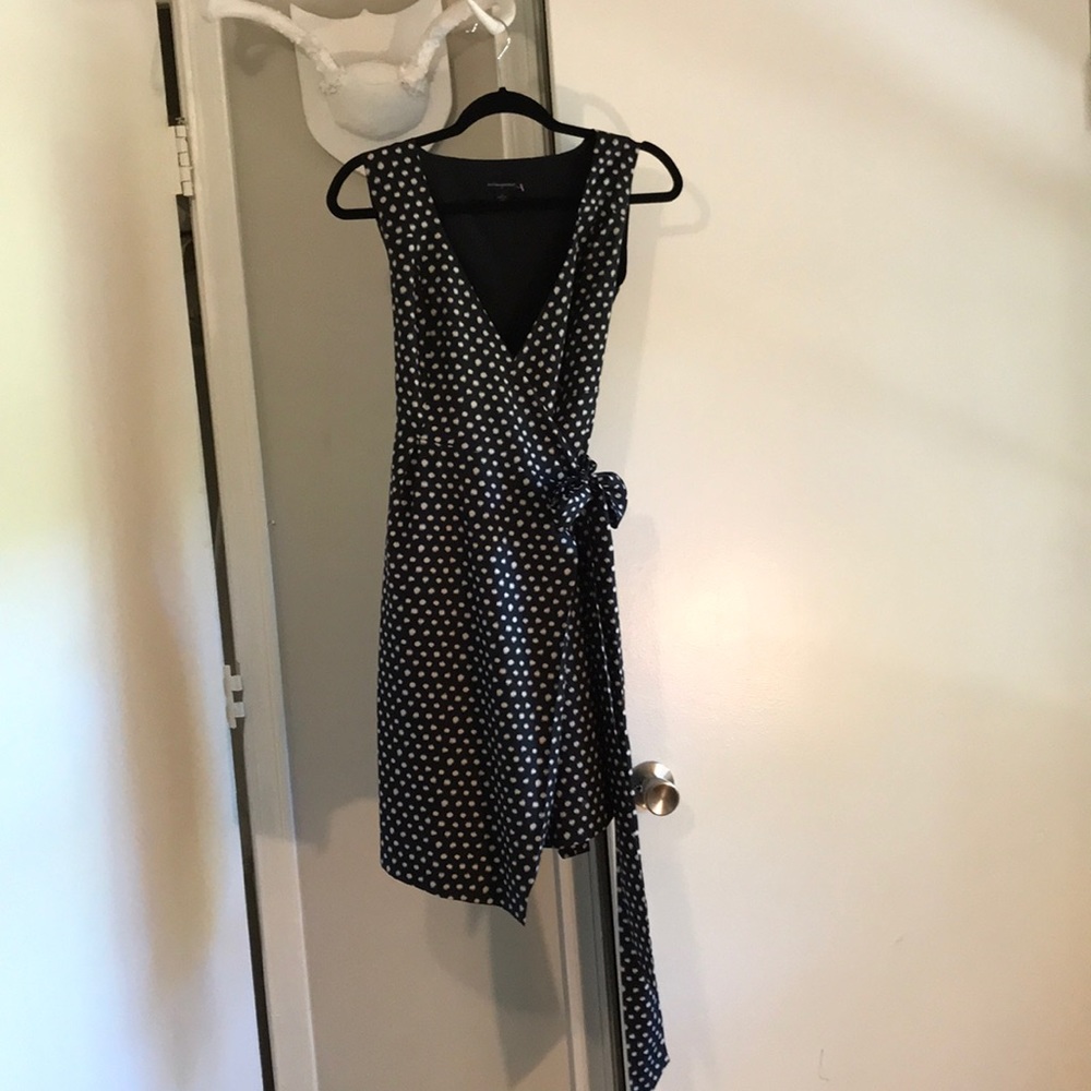 Banana republic wrap work business dress